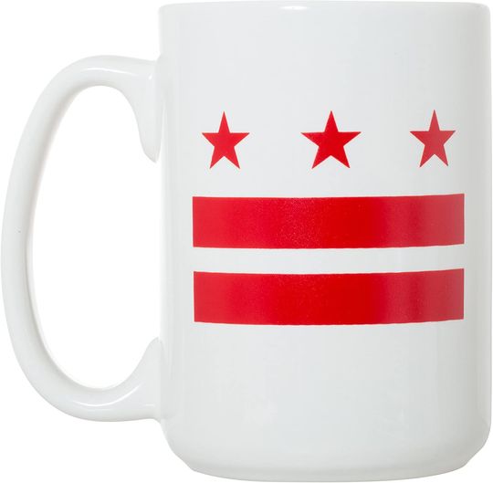 Washington District of Columbia DC Flag Mug