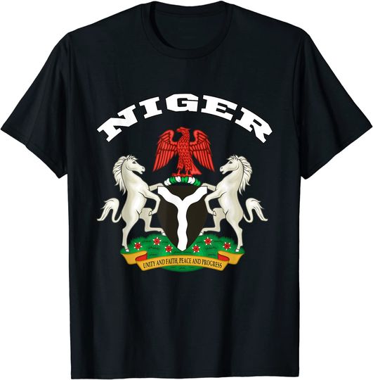 Niger Coat Of Arms T Shirt