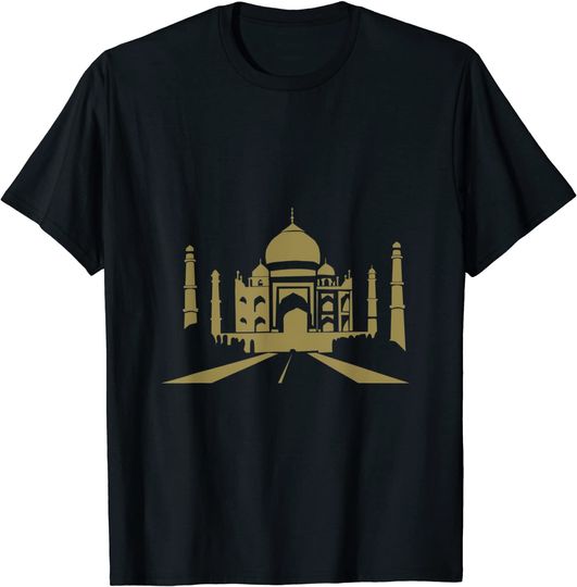 Taj Mahal Famous Architecture T Shirt