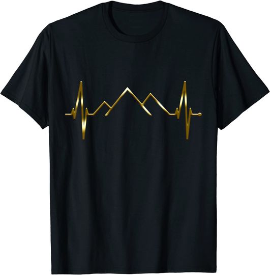 Pyramid Skyline Heartbeat Egypt T Shirt