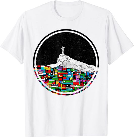 Christ the Redeemer Rio de Janeiro print T-Shirt