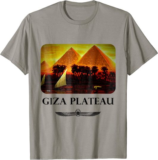 Pyramids of Giza Ancient Egypt Egyptian Nile T Shirt