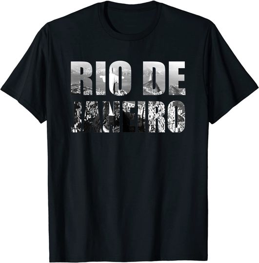Rio De Janeiro Brazil Cityscape T-Shirts