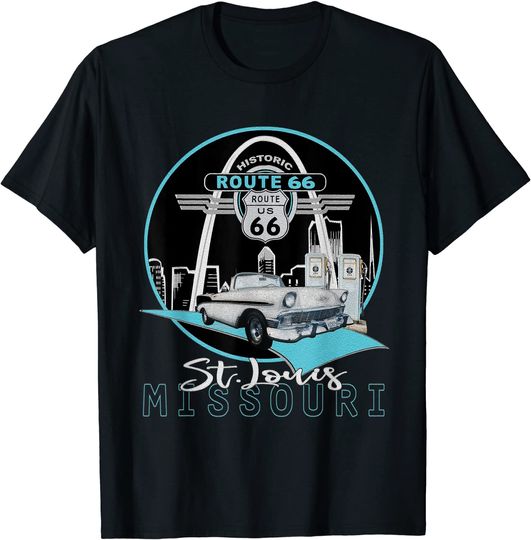 St Louis Missouri Route T Shirt