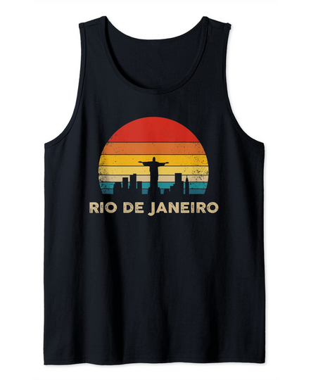 Vintage Rio de Janeiro - Brazil Beach Souvenir Tank Top