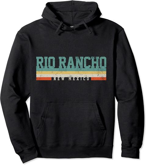 New Mexico Retro Vintage Gift Pullover Hoodie