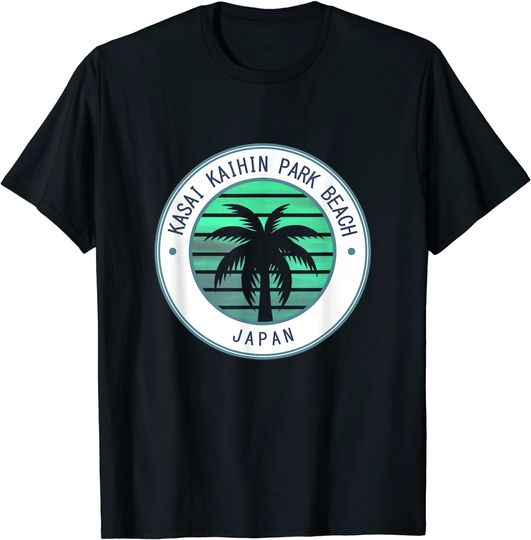 Kasai Kaihin Park Beach Japan Vacation Travel T-Shirt