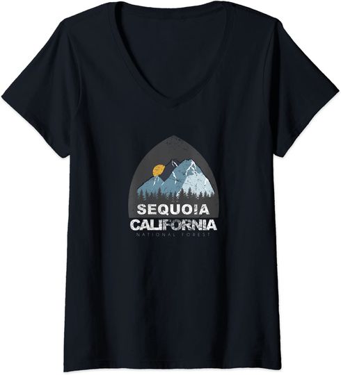 Sequoia National Forest V-Neck T-Shirt