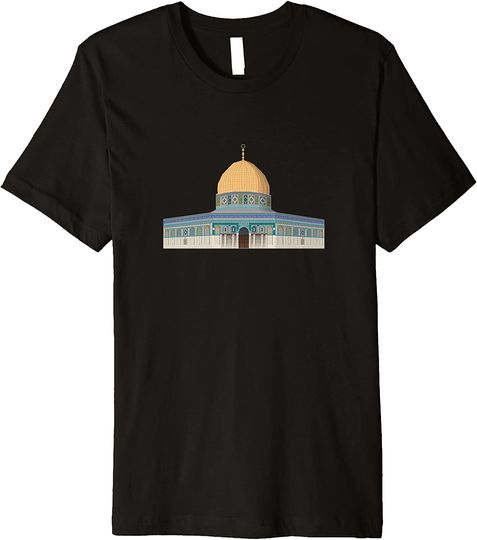Aqsa Dome Of The Rock Funny Islamic Shahada T Shirt