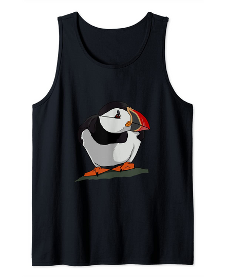 Puffin Baby for Puffin Seabirds Lovers Tank Top