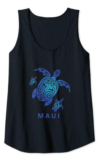 Maui Honu Mom Tank Top