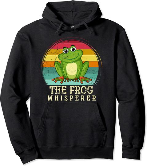 Frog Whisperer The Rainforest Amphibia Frog Pullover Hoodie