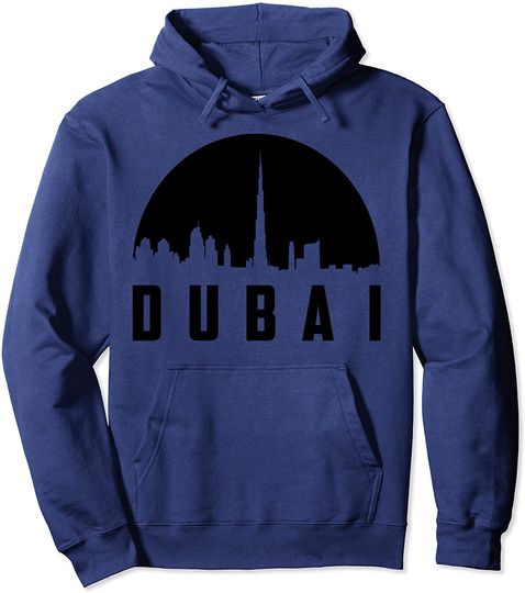 Dubai Skyline Pullover Hoodie