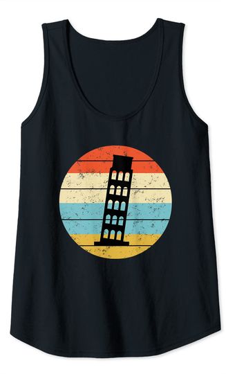 Leaning Tower of Pisa Italy Gift Tank Top