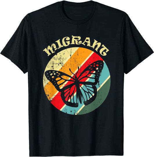 Migrant Monarchs Cute Entomology Butterflies T Shirt