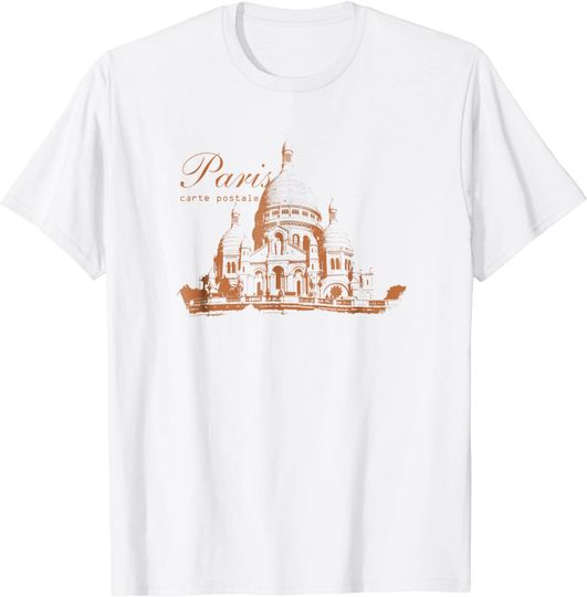 Big Texas Paris Sacre-Coeur T Shirt
