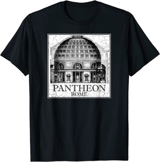 Pantheon Rome Italy Architecture Italian T Shirt