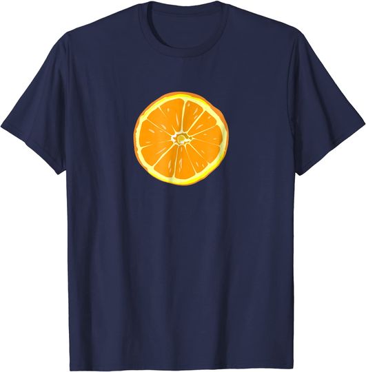 Orange Fruit Slice T Shirt