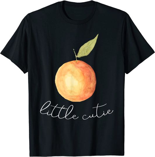 Little Baby Little Orange Hipster Fruit Vegan T-Shirt