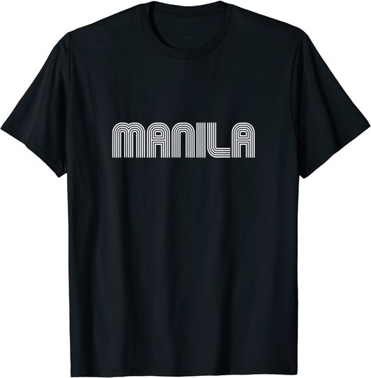 Manila Vintage Retro 60s 70s 80s T-Shirt