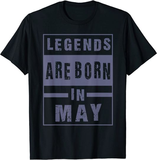 Born In May Birthday T-Shirt