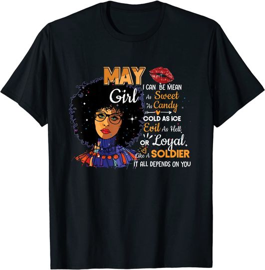 May Girl Taurus Month T-Shirt