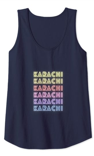 Karachi City Bright Tank Top