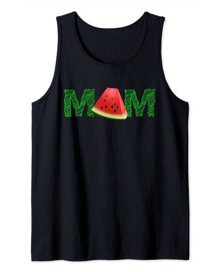 Mom Watermelon Tank Top