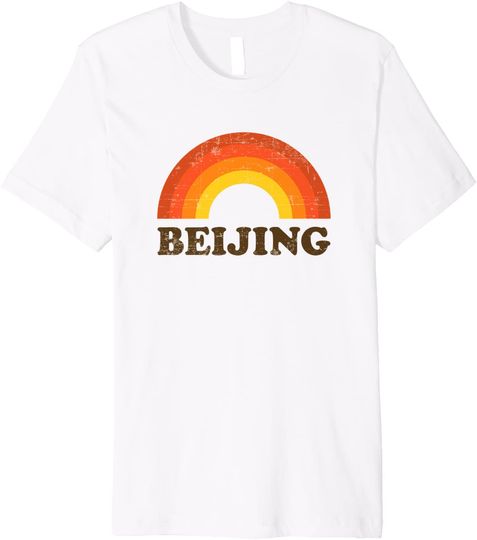 Retro Vintage Beijing Rainbow China T-Shirt