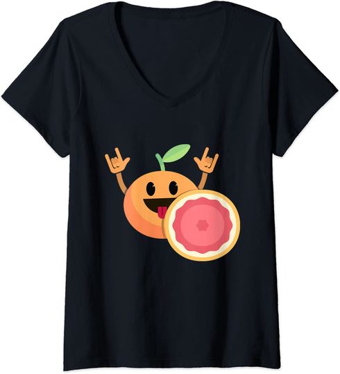 Grapefruit Tropical Fruit Dance Humor T Shirt