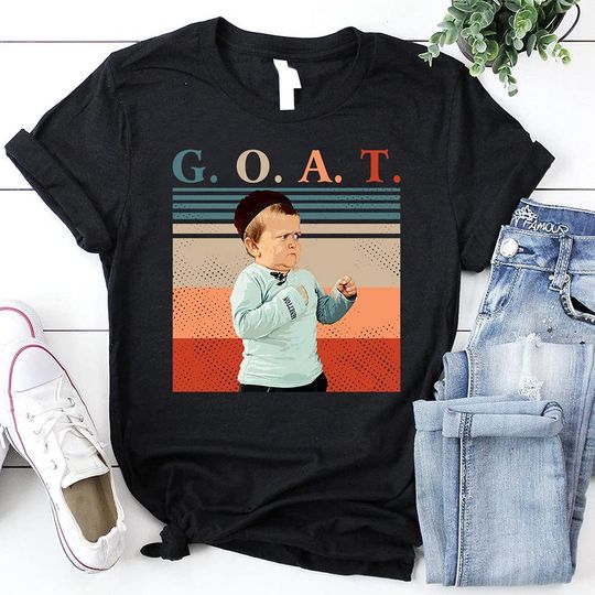 Vintage Goat Mma Hasbulla Fighting Meme Customized Handmade T-Shirt