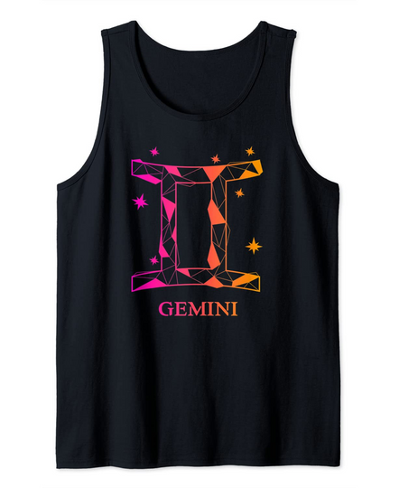 Gemini zodiac sign Tank Top