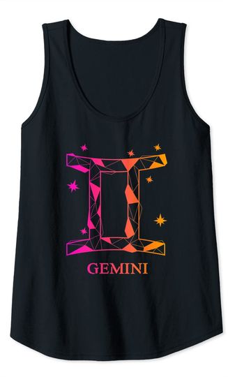 Gemini zodiac sign Tank Top