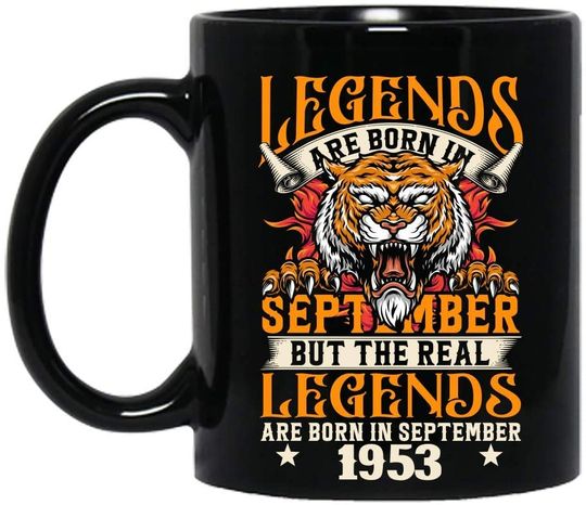 Legends Are Born In September Coffee Mug