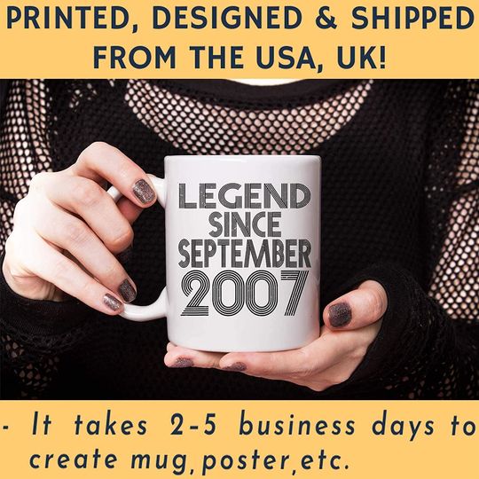 September 2007 12th Birthday Cups Mugs
