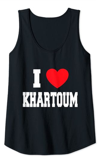 I Love Khartoum Tank Top