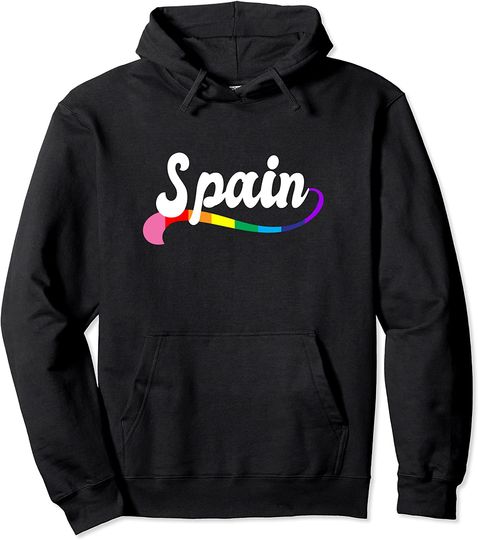 SPAIN Gay pride LGBTQI queer love Barcelona Madrid SPANISH Pullover Hoodie