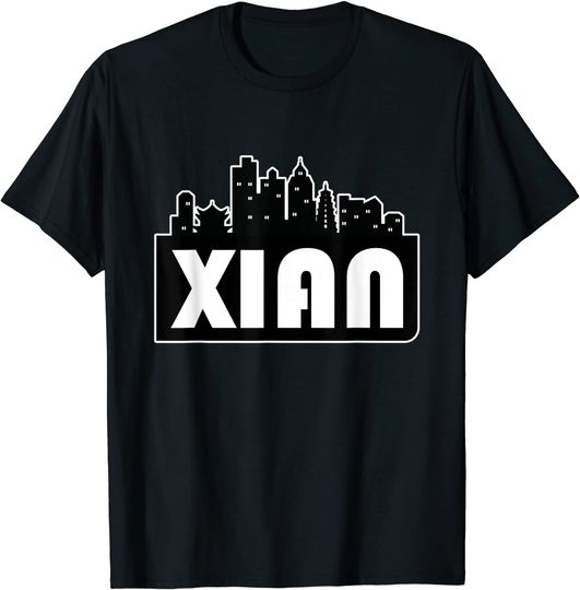 Xian Skyline Shirt China T Shirt