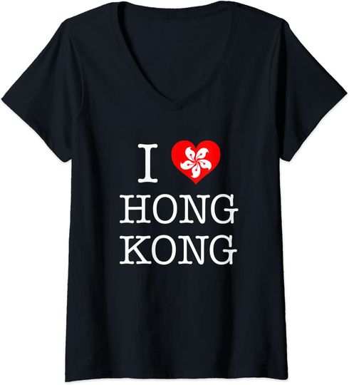 I Love Hong Kong Free T Shirt