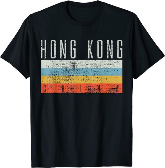 Vintage Hong Kong Retro China T Shirt