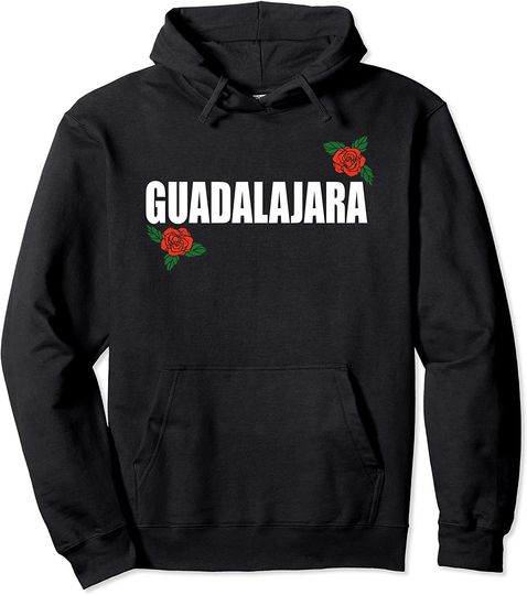 Guadalajara Jalisco Mexico Rose Pullover Hoodie