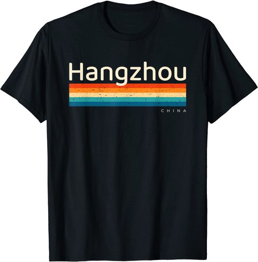 Hangzhou China Retro Design T Shirt