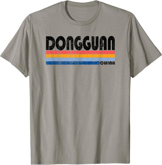 Vintage 70s 80s Style Dongguan China T Shirt
