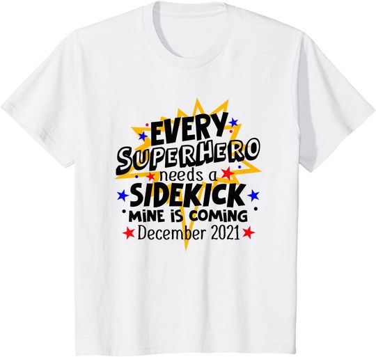 Every Superhero Needs A Sidekick December 2021 Big Brother T Shirt