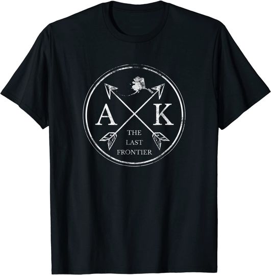 Alaska The Last Frontier State T Shirt