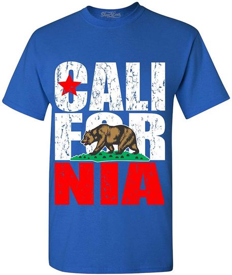California State Flag Bear T Shirt