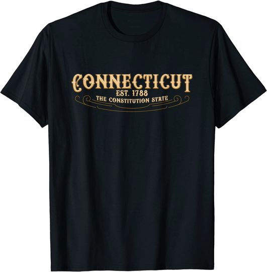 The Constitution State Connecticut T Shirt