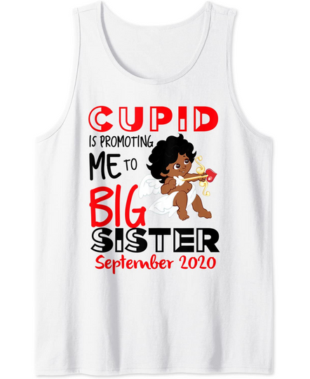Promoting Me To Big Sister September Announcement Tank Top