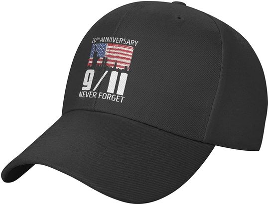 Never Forget 911 20th Anniversary Patriot Day Cap