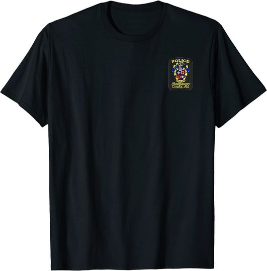 MONTGOMERY COUNTY MARYLAND POLICE DEPARTMENT PATCH IMAGE T-Shirt